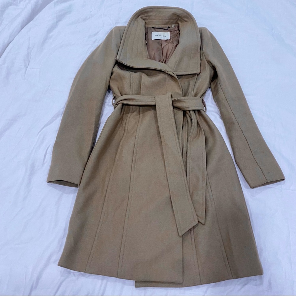 Aritzia Babaton tan Connor coat